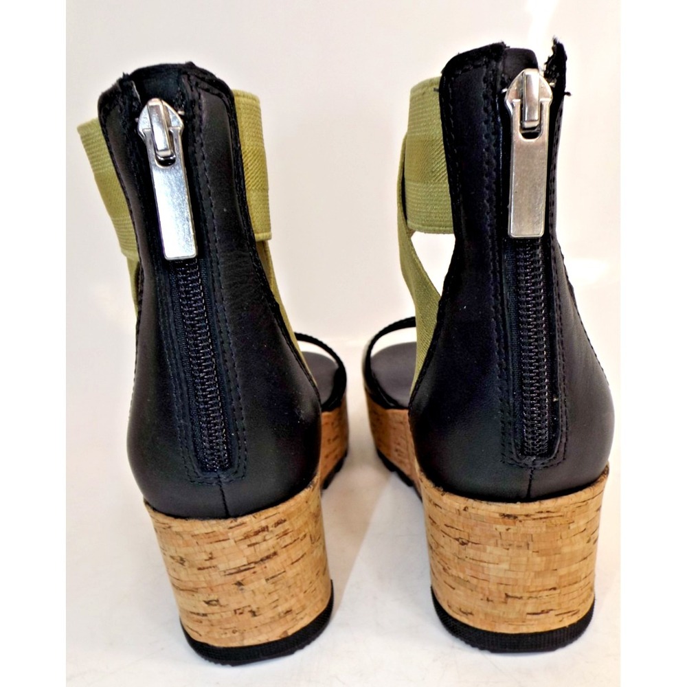 Sorel Cameron Flatform Wedge Ankle Strap Sandals Size 6 - Picture 6 of 13